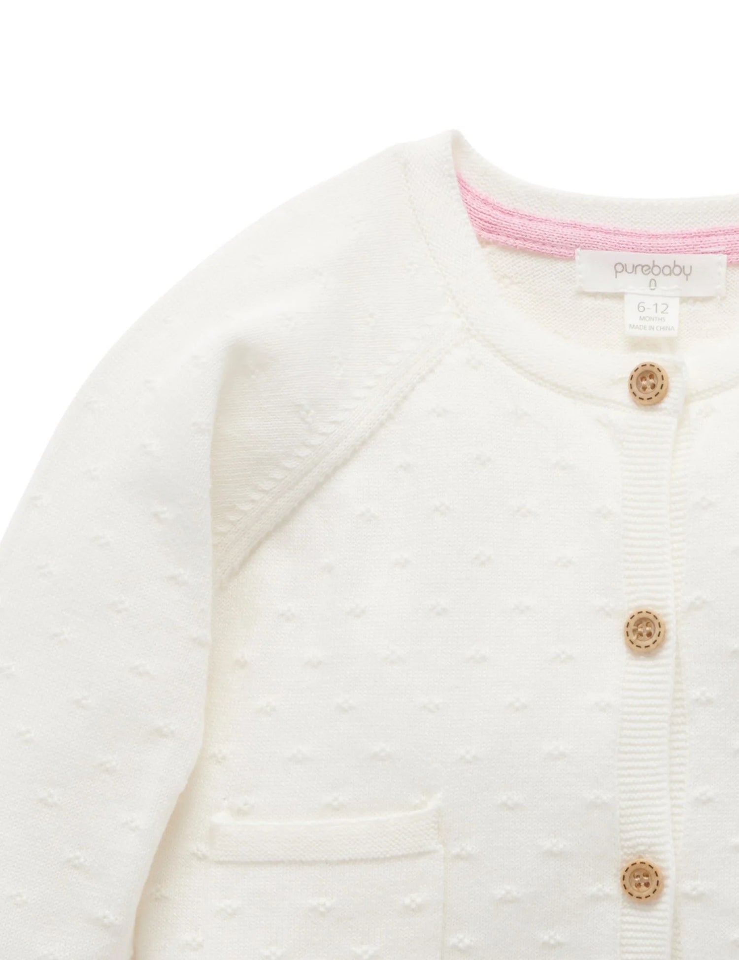 Textured Cardigan | Cloud