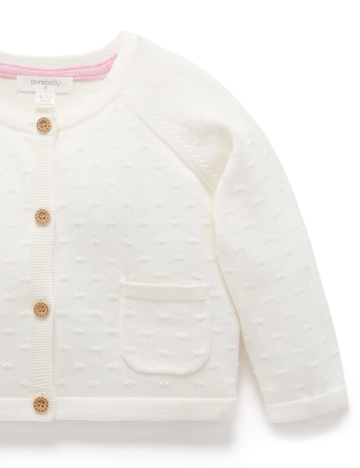Textured Cardigan | Cloud