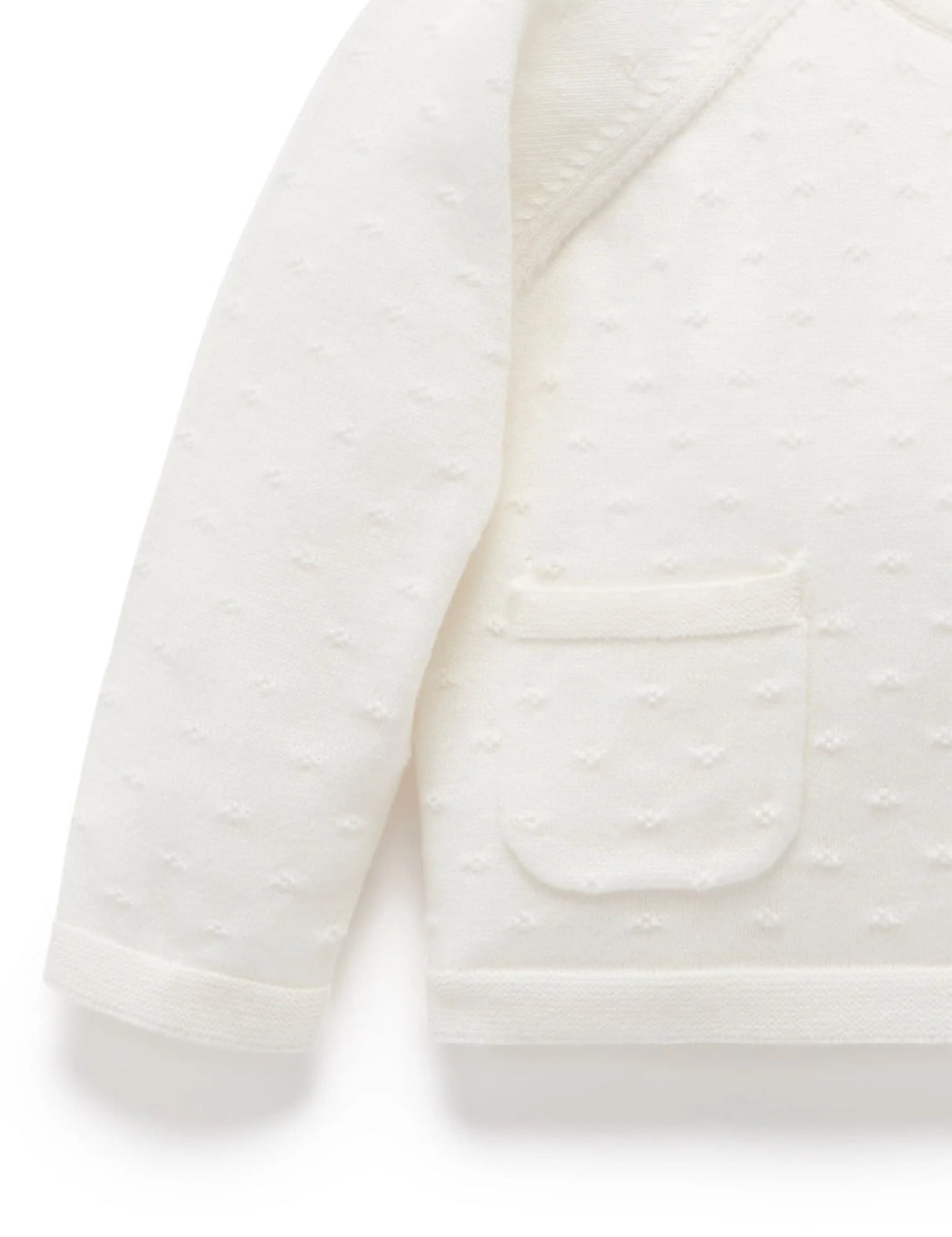 Textured Cardigan | Cloud
