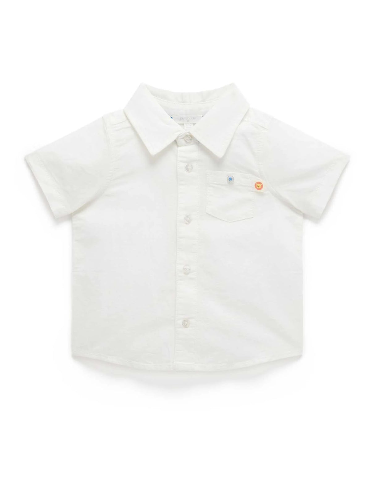 Linen Blend Shirt | Vintage Vanilla