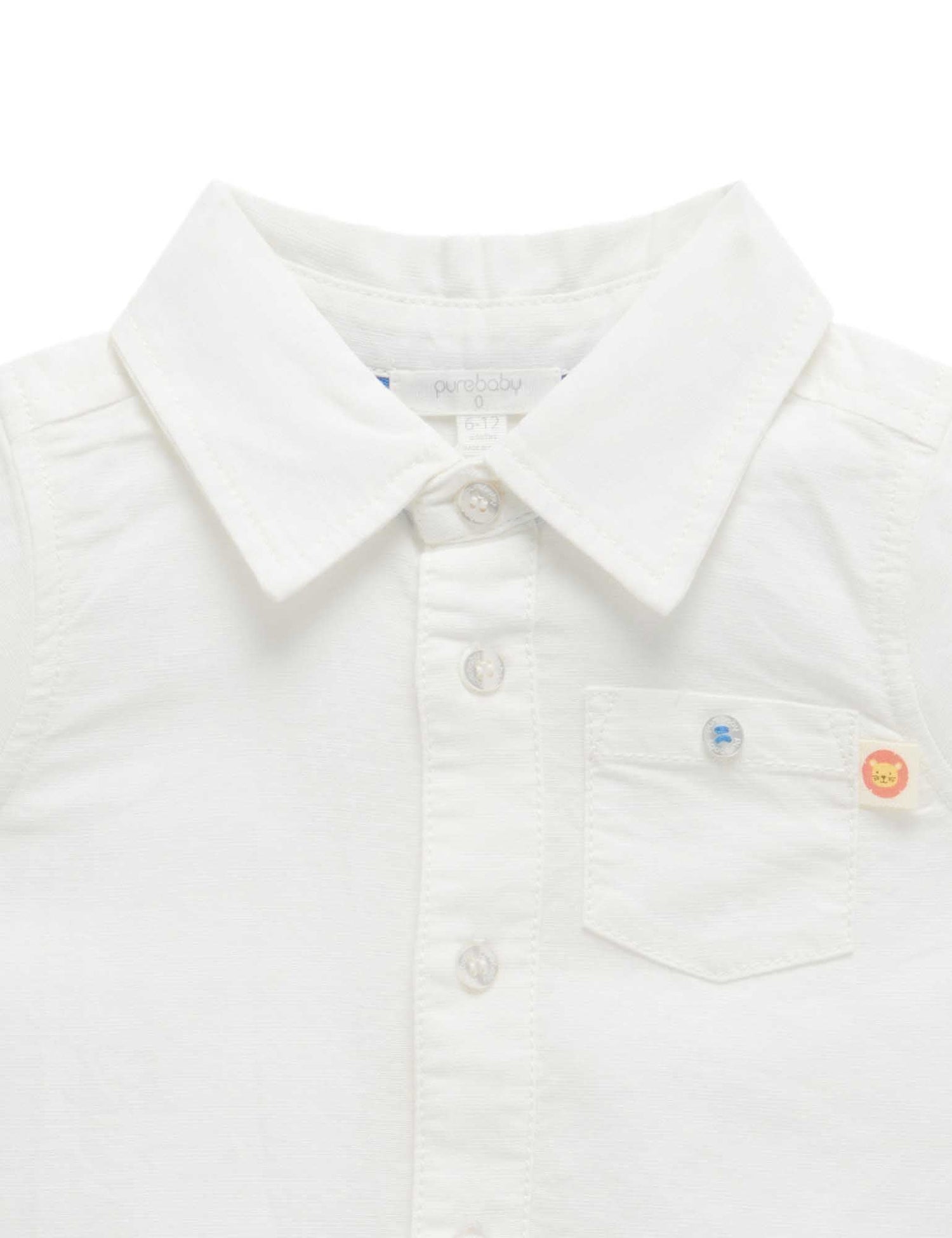 Linen Blend Shirt | Vintage Vanilla
