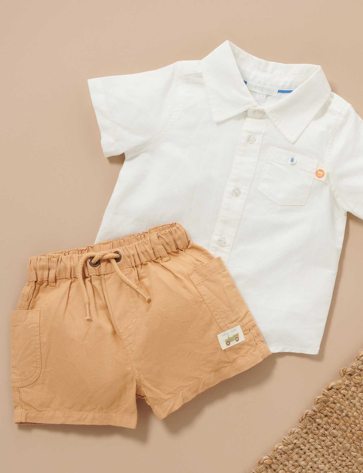 Linen Blend Shirt | Vintage Vanilla