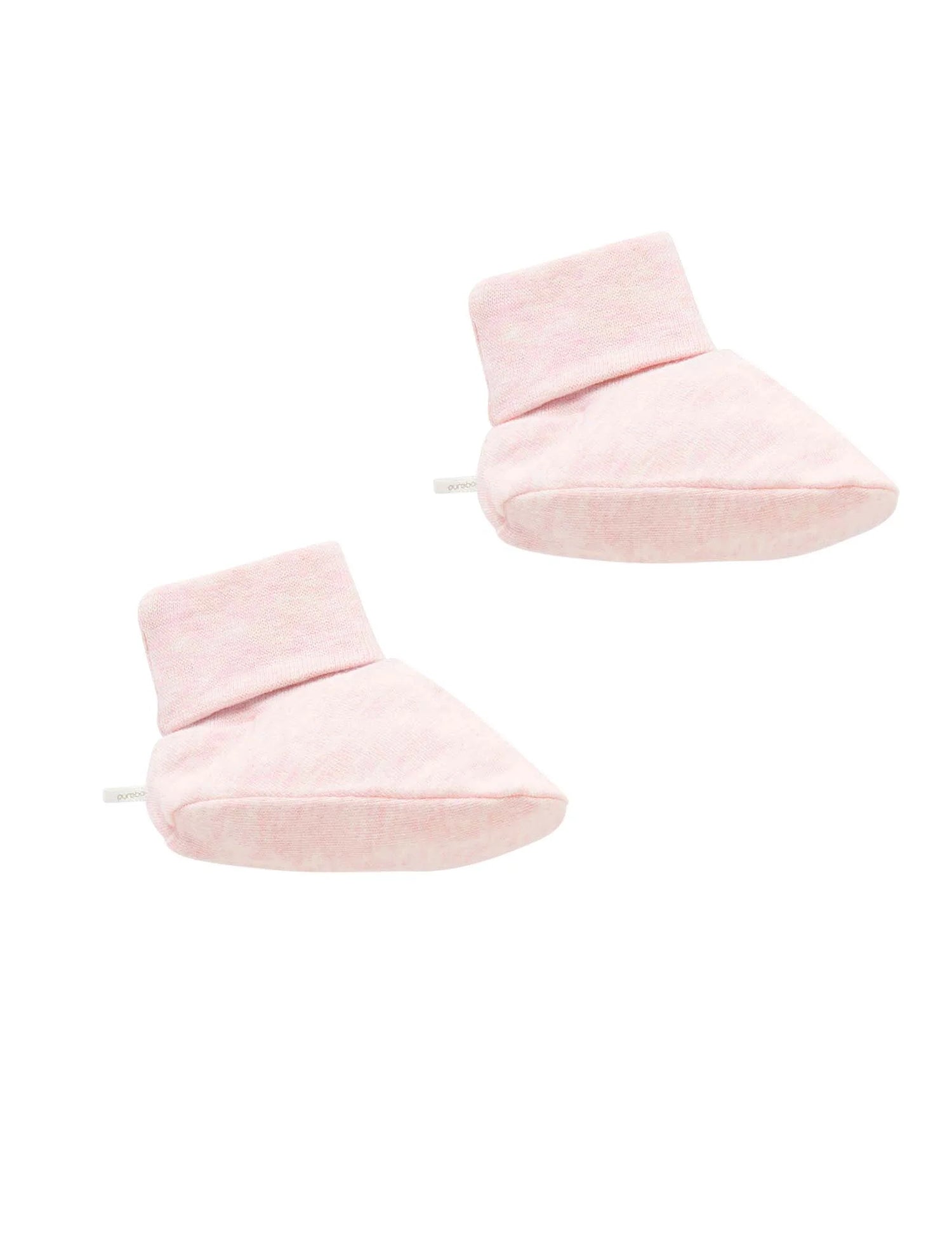 Booties | Pale Pink Melange