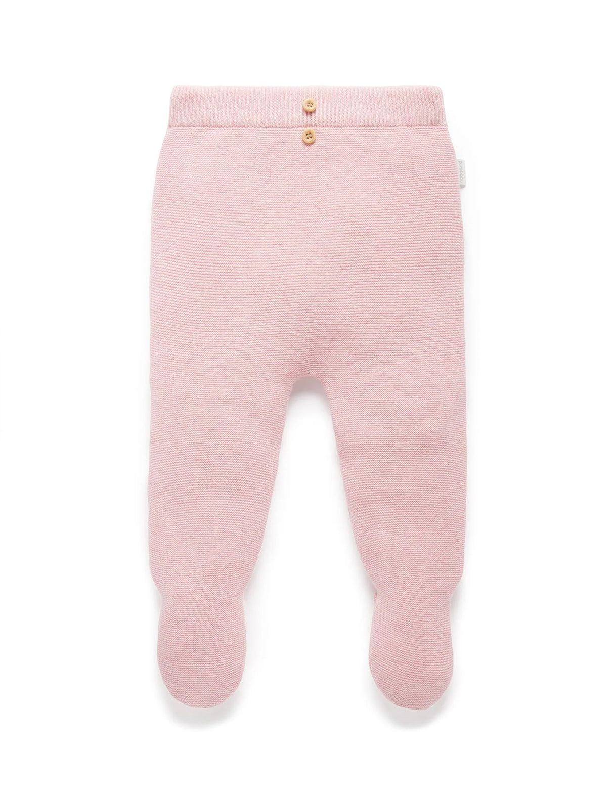 Textured Leggings | Pink Melange