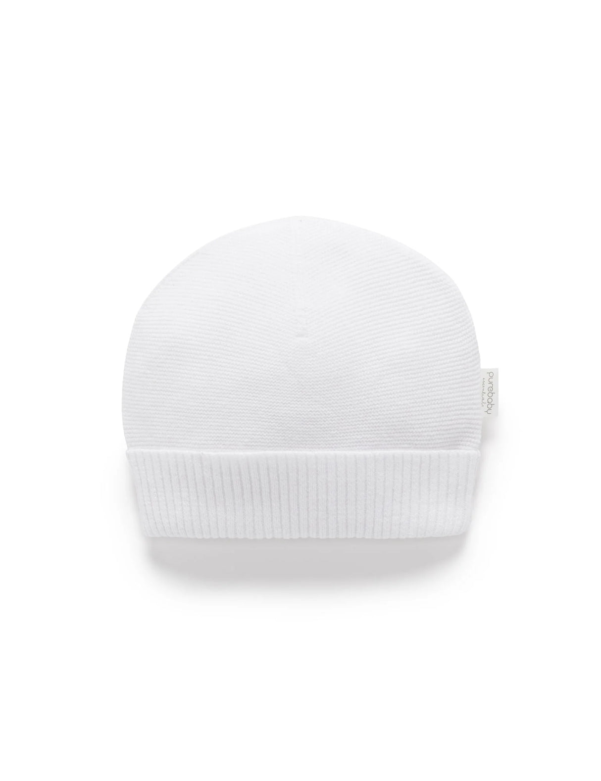 Textured Beanie | White