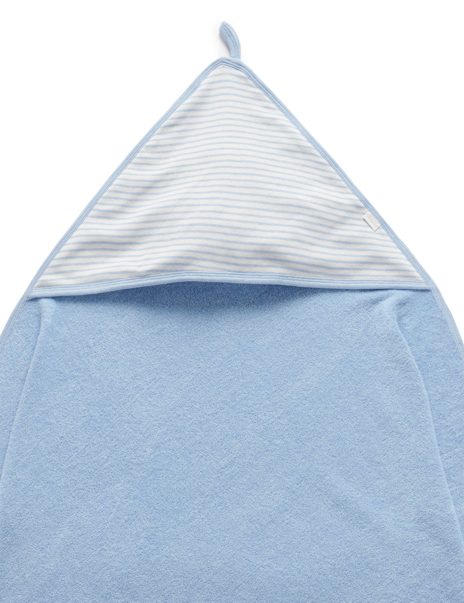 Hooded Towel | Pale Blue Melange