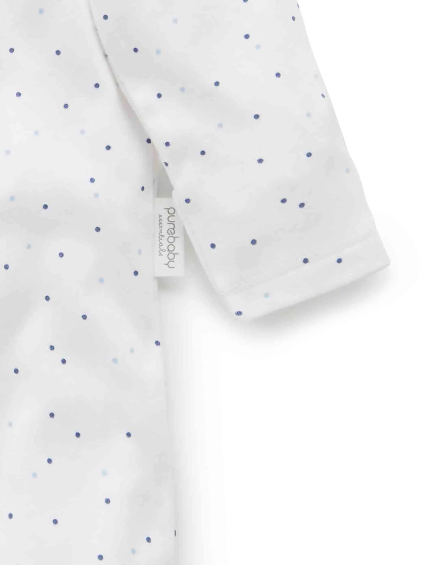2 Pack Zip Growsuit | Pale Blue Melange