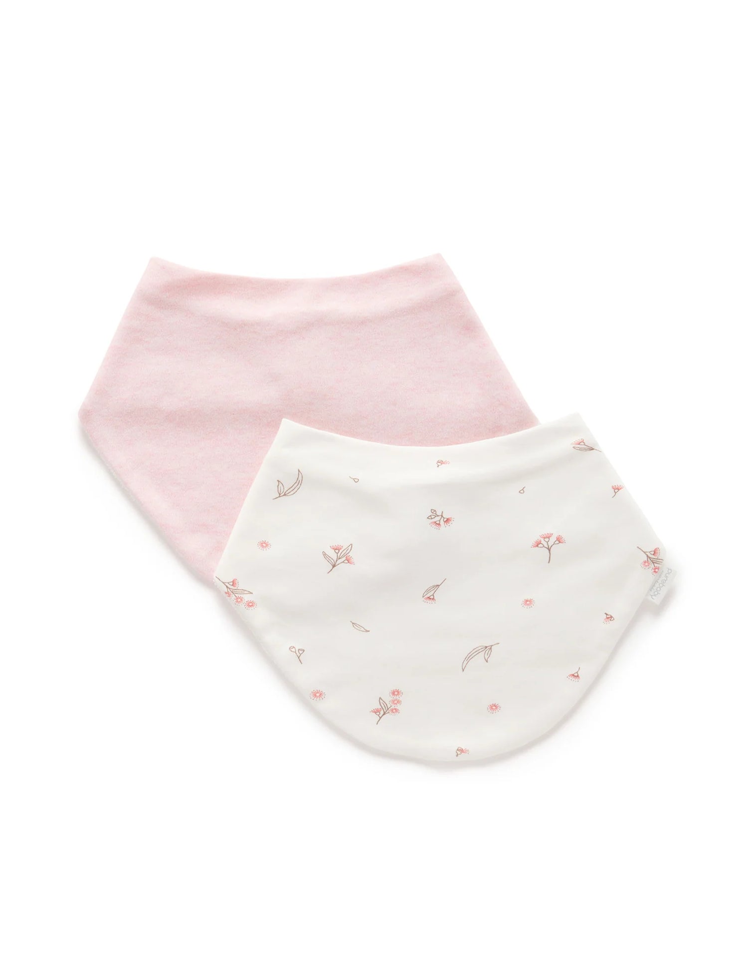 2 Pack Dribble Bib | Vanilla Blossom