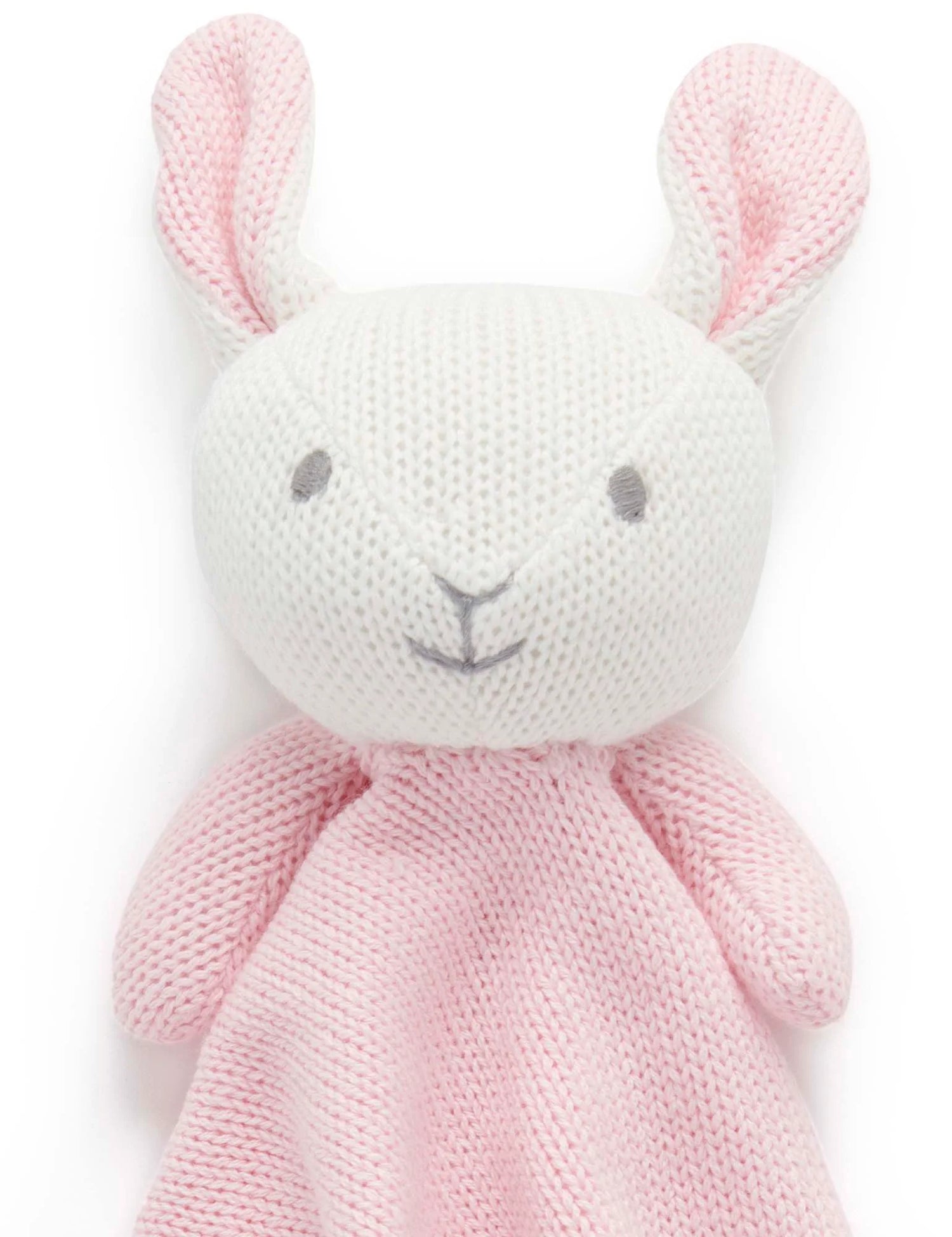 Knitted Bunny Comforter