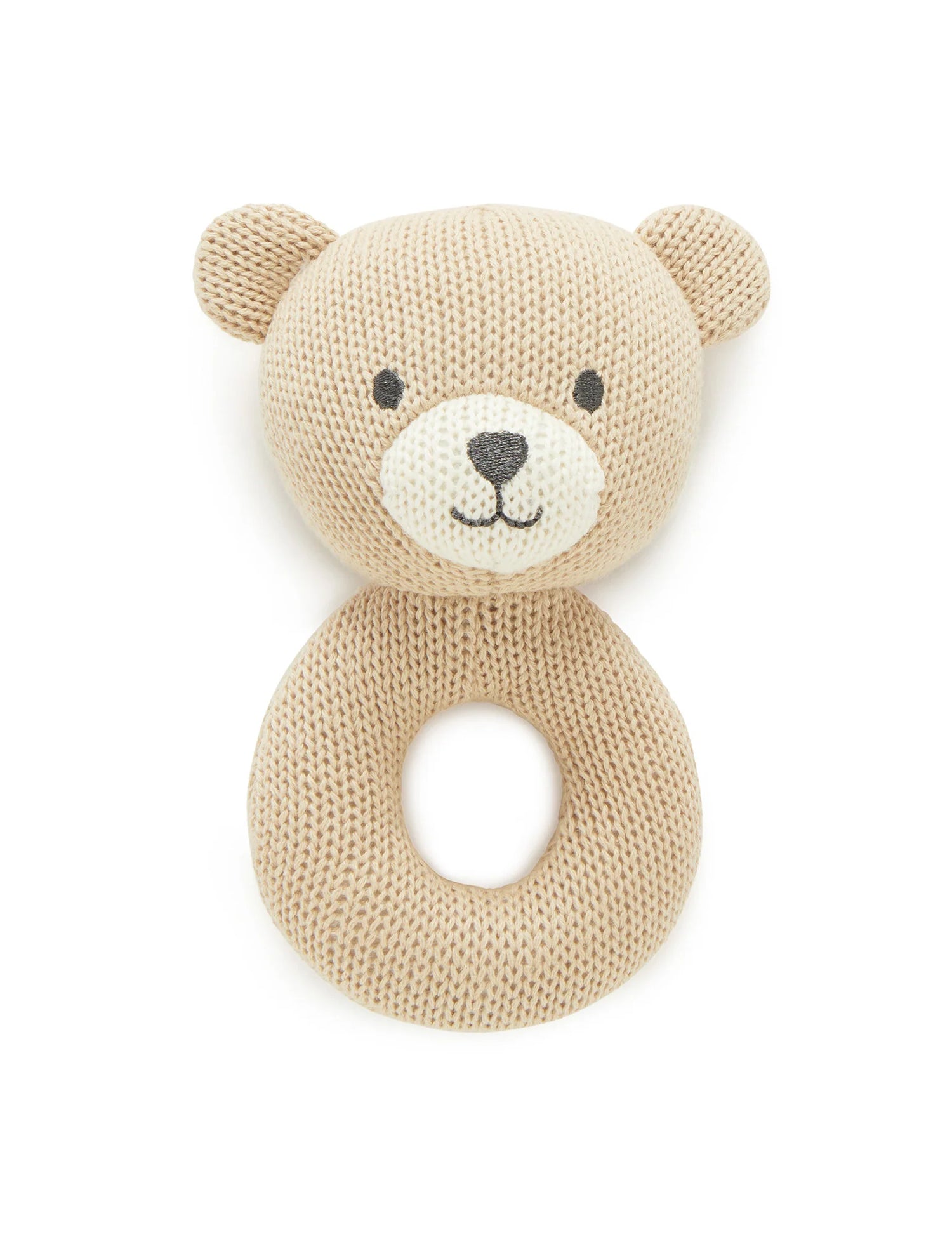 Knitted Rattle | Wheat Bear
