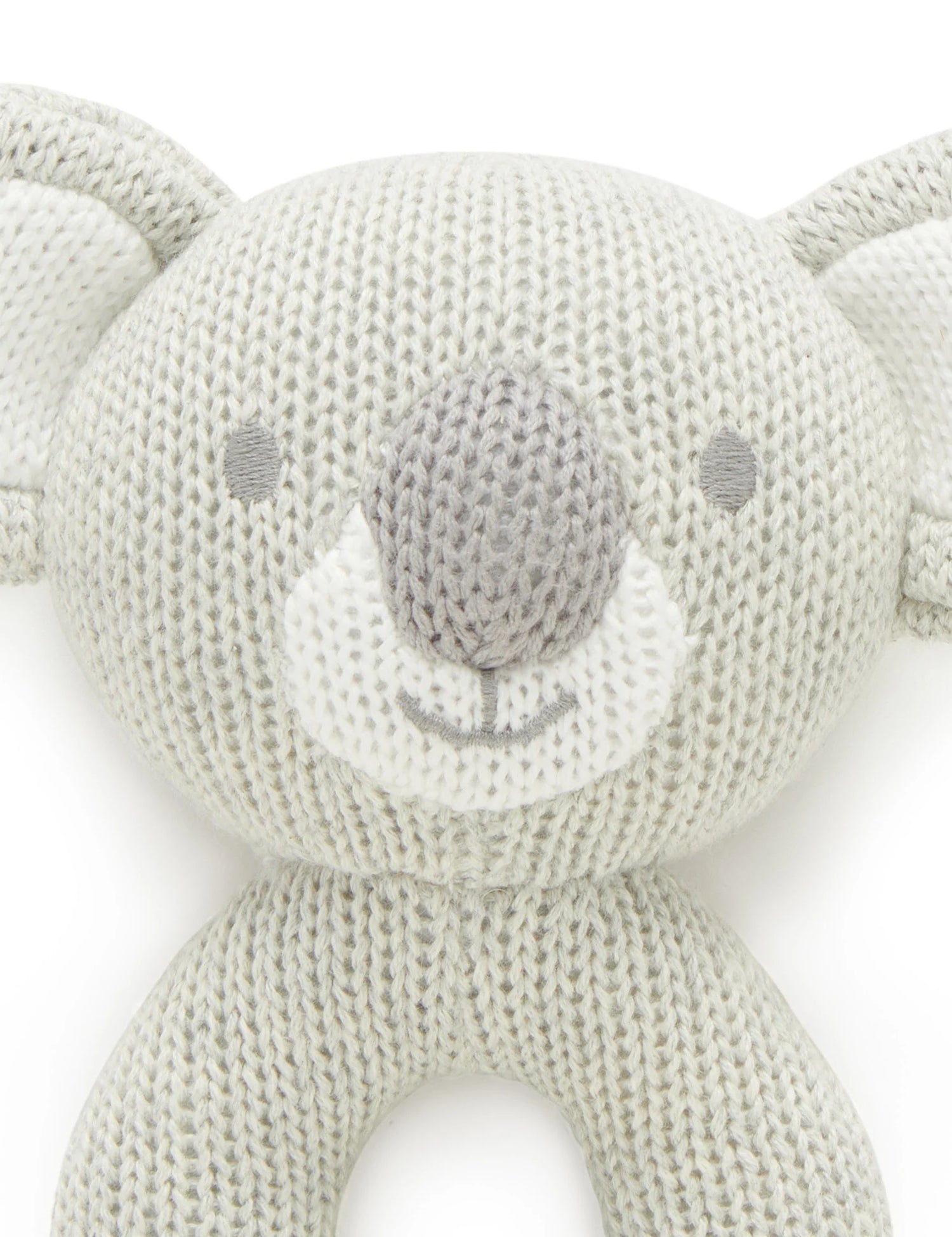 Knitted Rattle | Grey Koala