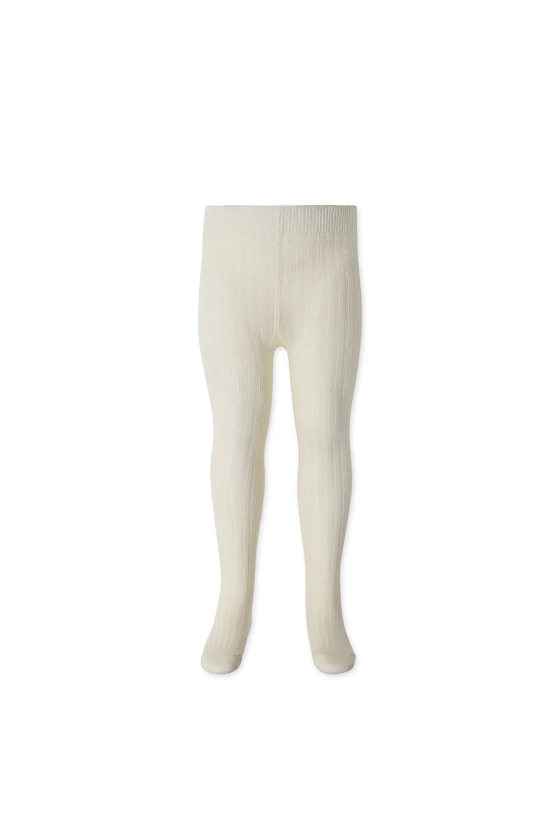 Ribbed Tights | Milk