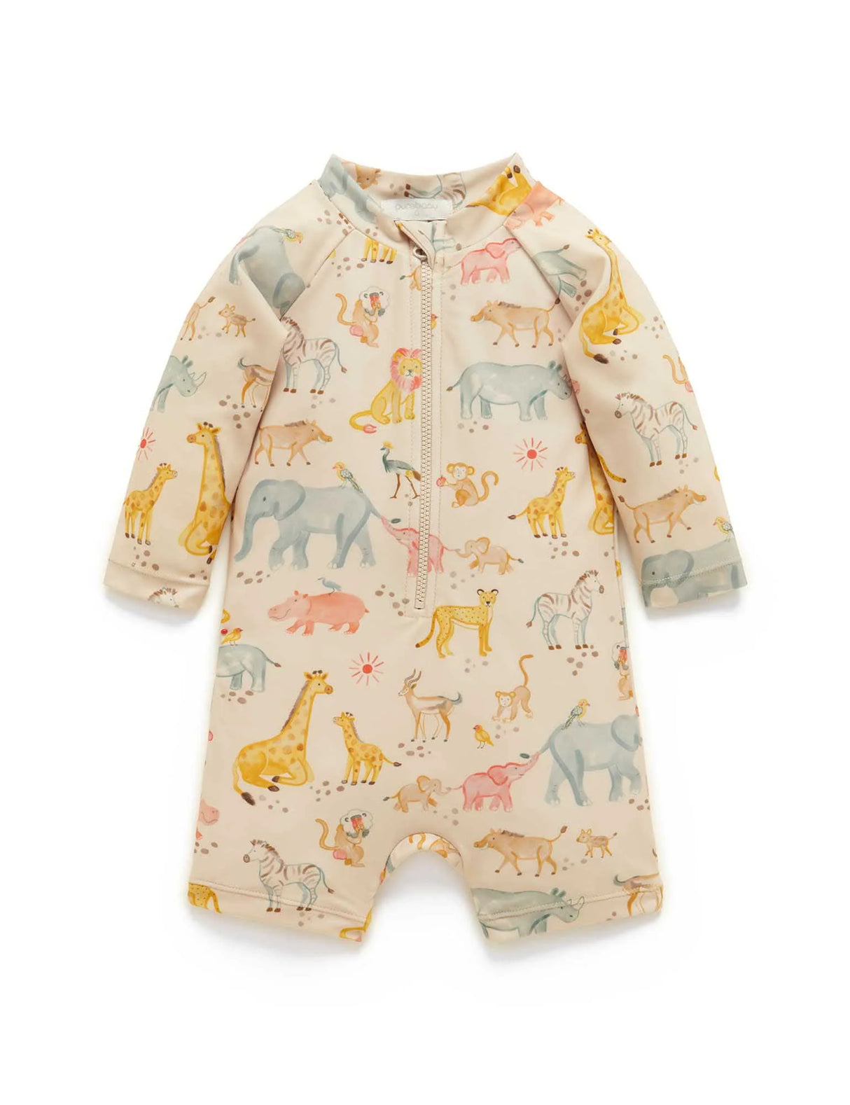 Long Sleeve Rashie Sunsuit | Savanna