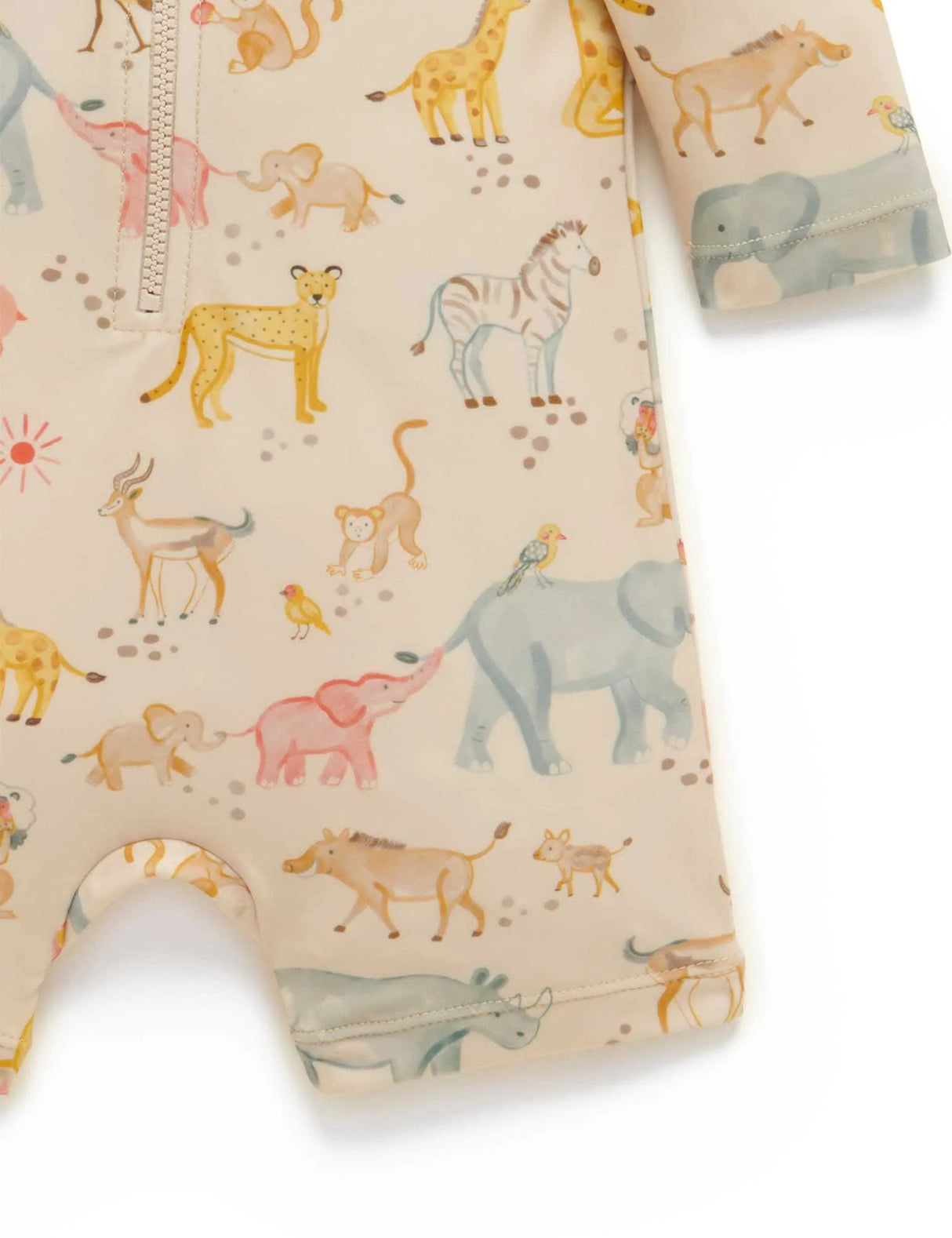 Long Sleeve Rashie Sunsuit | Savanna