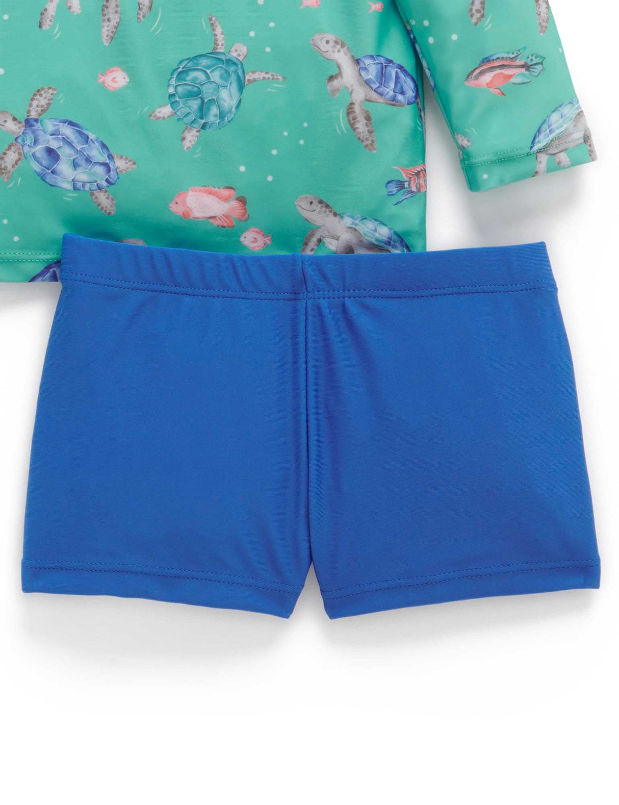 Long Sleeve Rashie Set | Sea Turtles