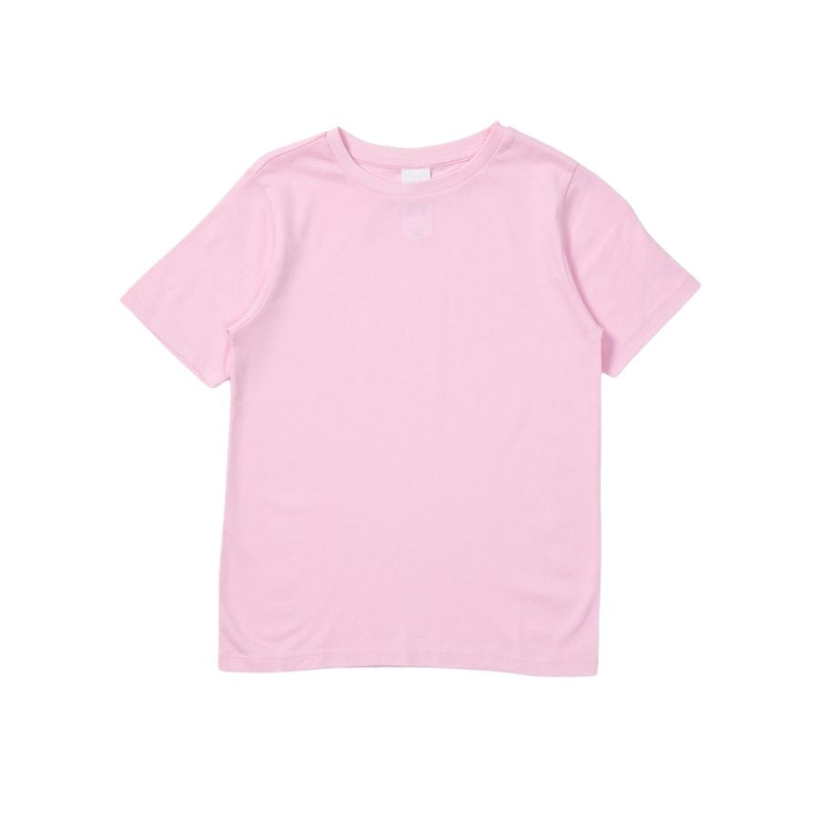 Kids Short Sleeve Plain Tee | Sweet Lilac