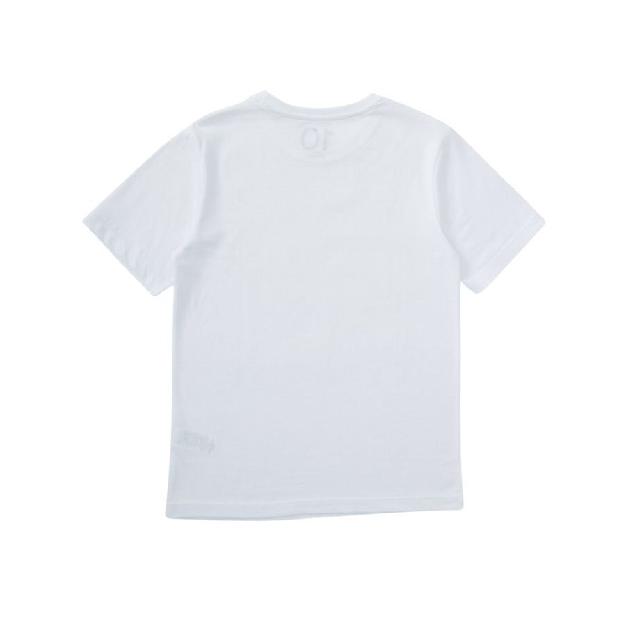Kids Plain Tee | White