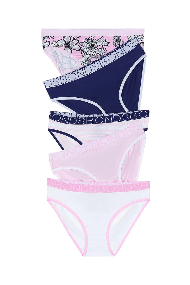 Girls Bikini 5 Pack | Basic