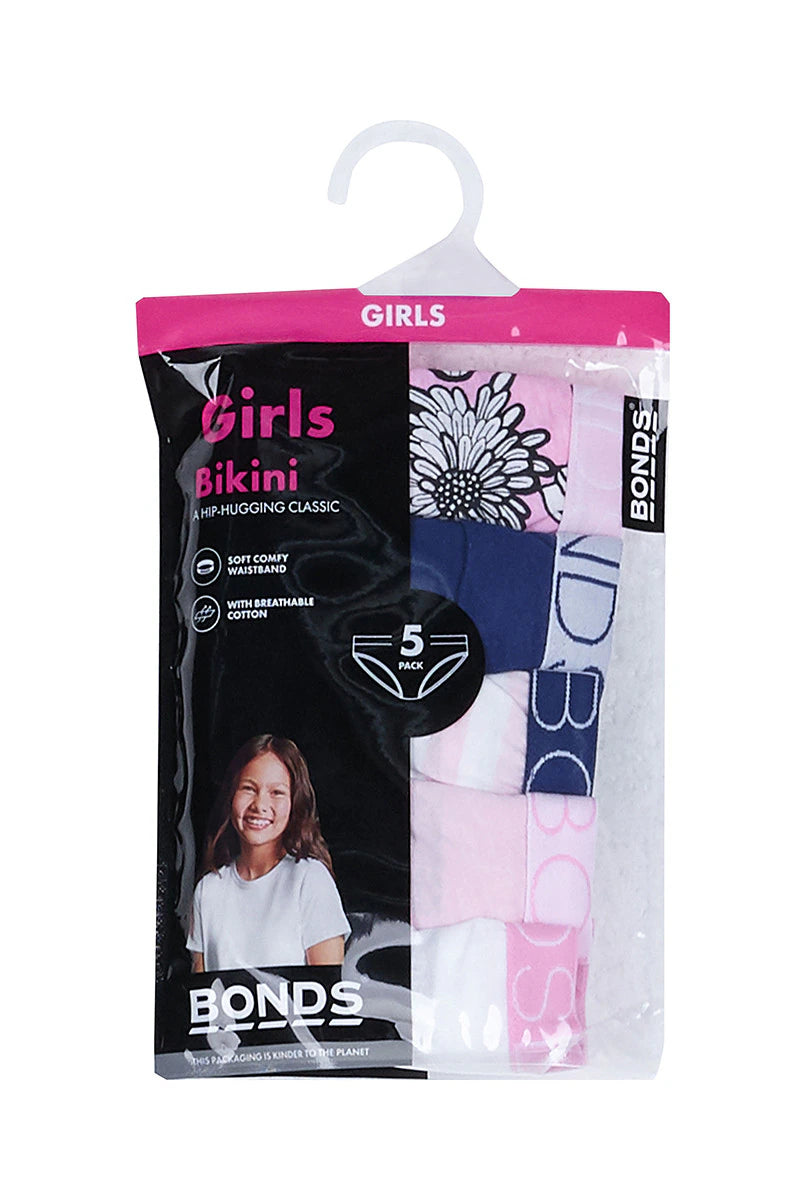 Girls Bikini 5 Pack | Basic