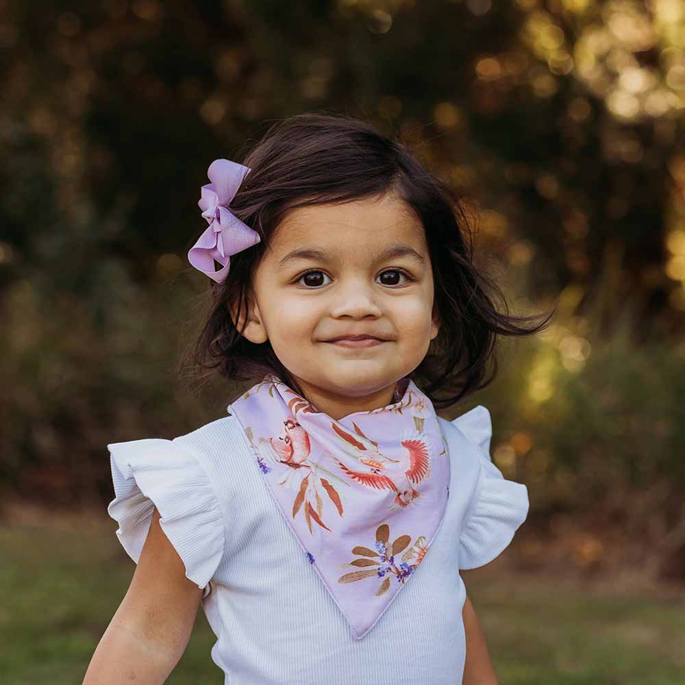 Bow Hair Clip | Lilac