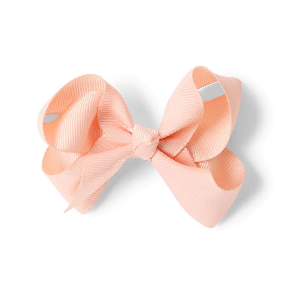 Bow Hair Clip | Peach