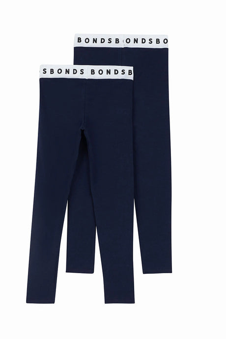 Hipster 2 Pack Legging | Black Sea Navy