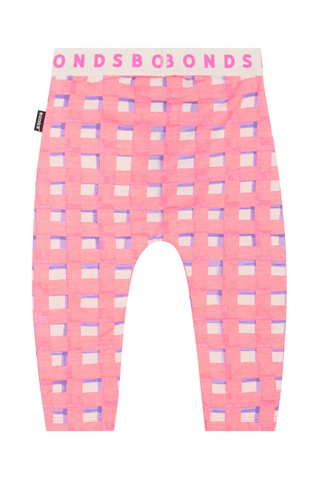 Roomies Legging | Painters Gingham Pink