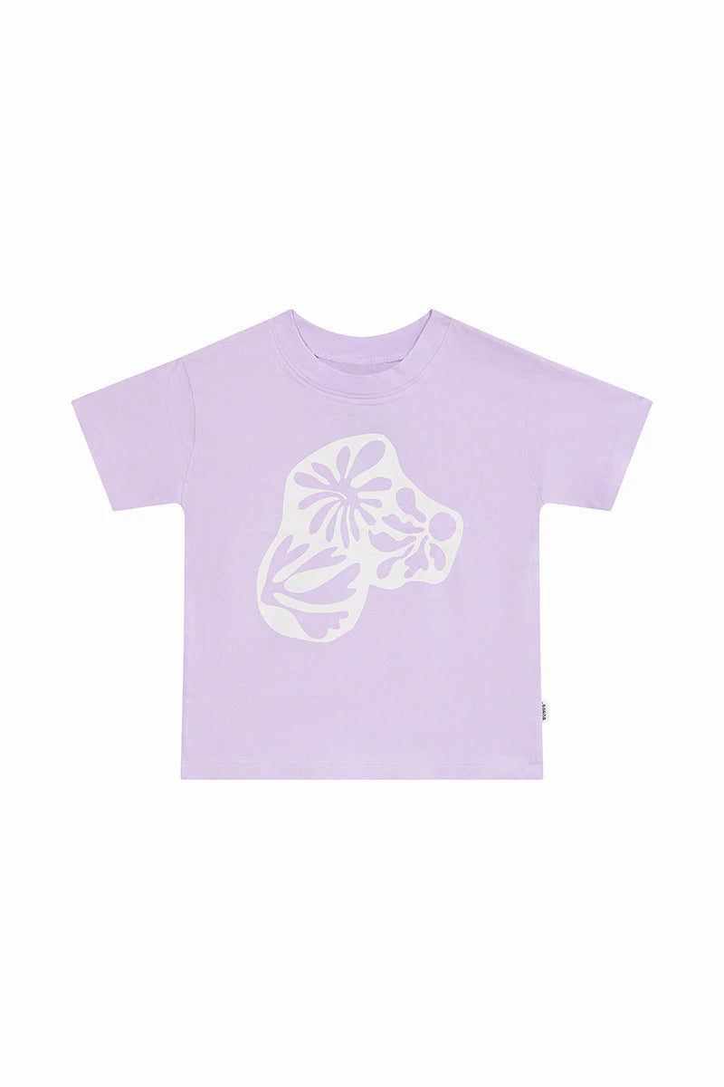 Kids Short Sleeve Crew Tee | Lilac
