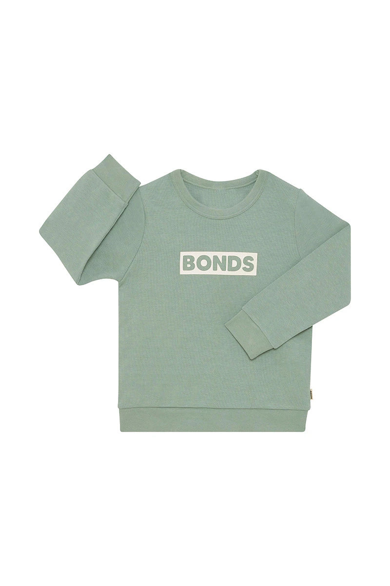 KIDS Tech Sweats Pullover | Misty Sage