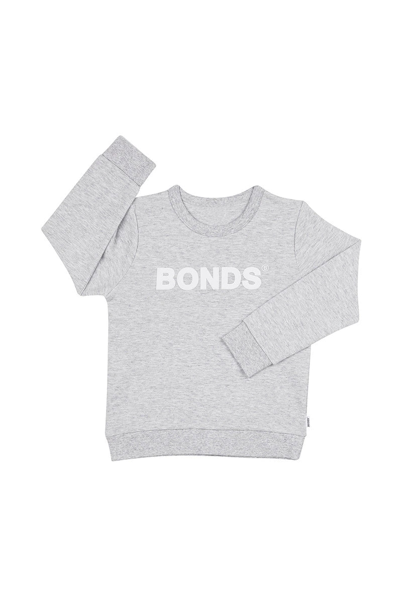 KIDS Tech Sweats Pullover | New Grey Marle