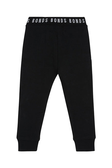Baby Logo Fleece Trackie | Nu Black