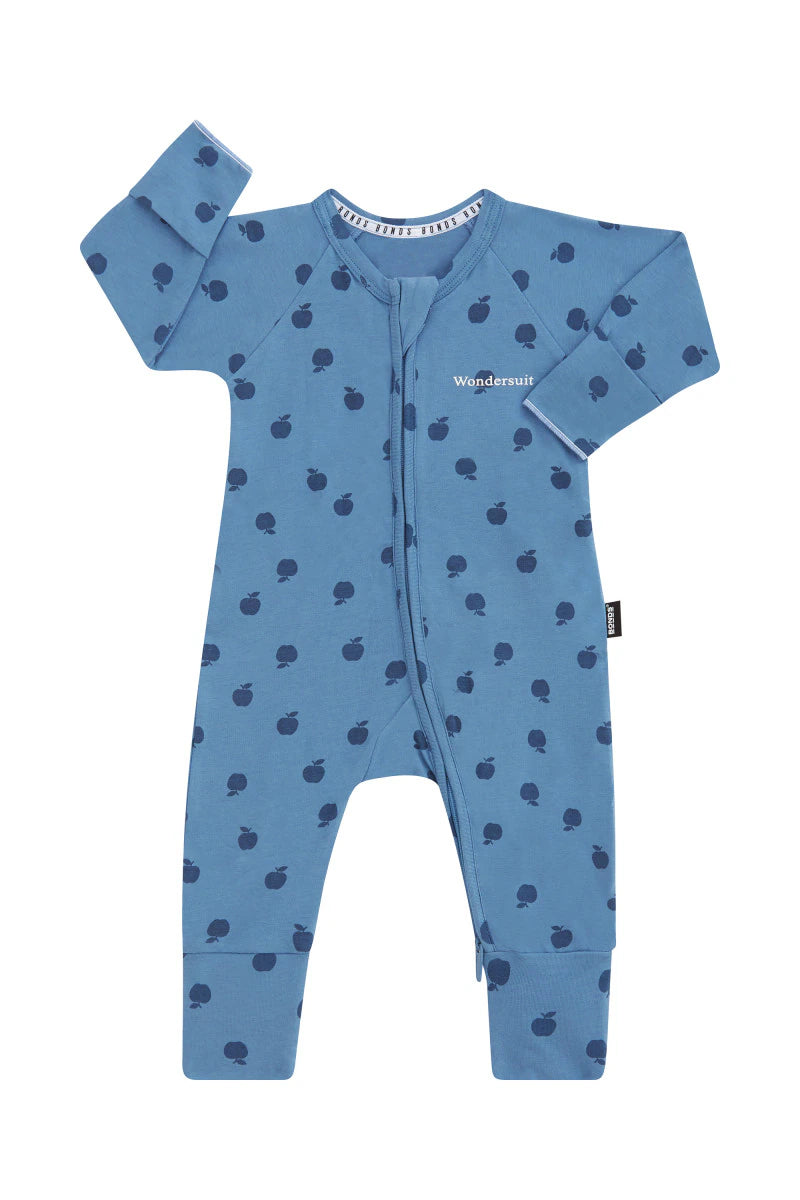 Newbies Organic Cotton Zippy | Little Apple