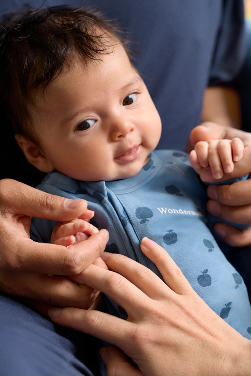 Newbies Organic Cotton Zippy | Little Apple