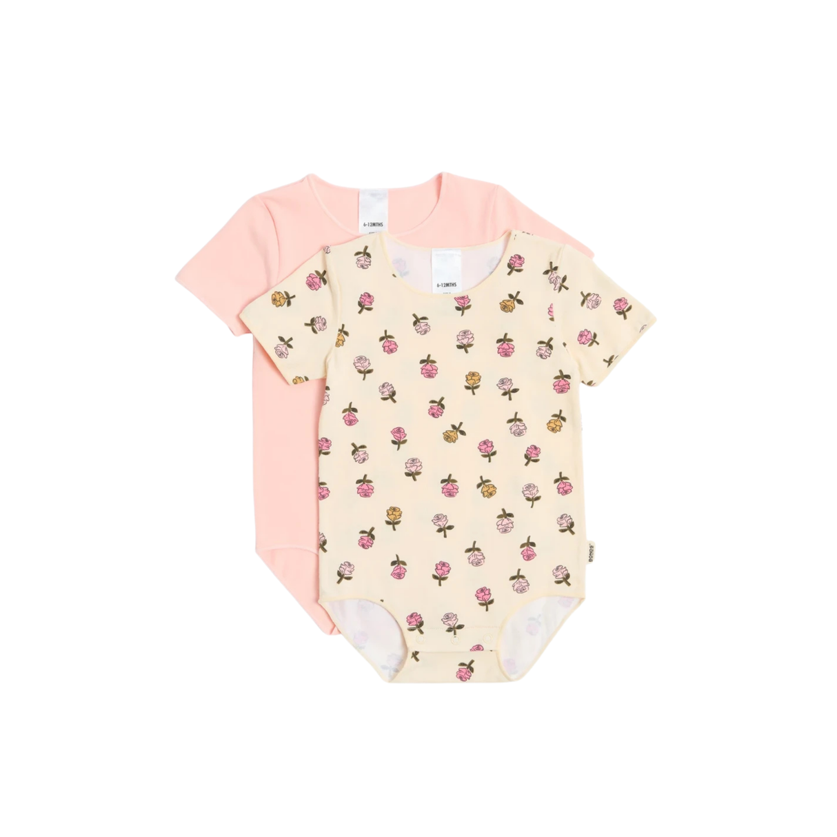 Baby Wonderbodies 2 Pack | Rose Garden