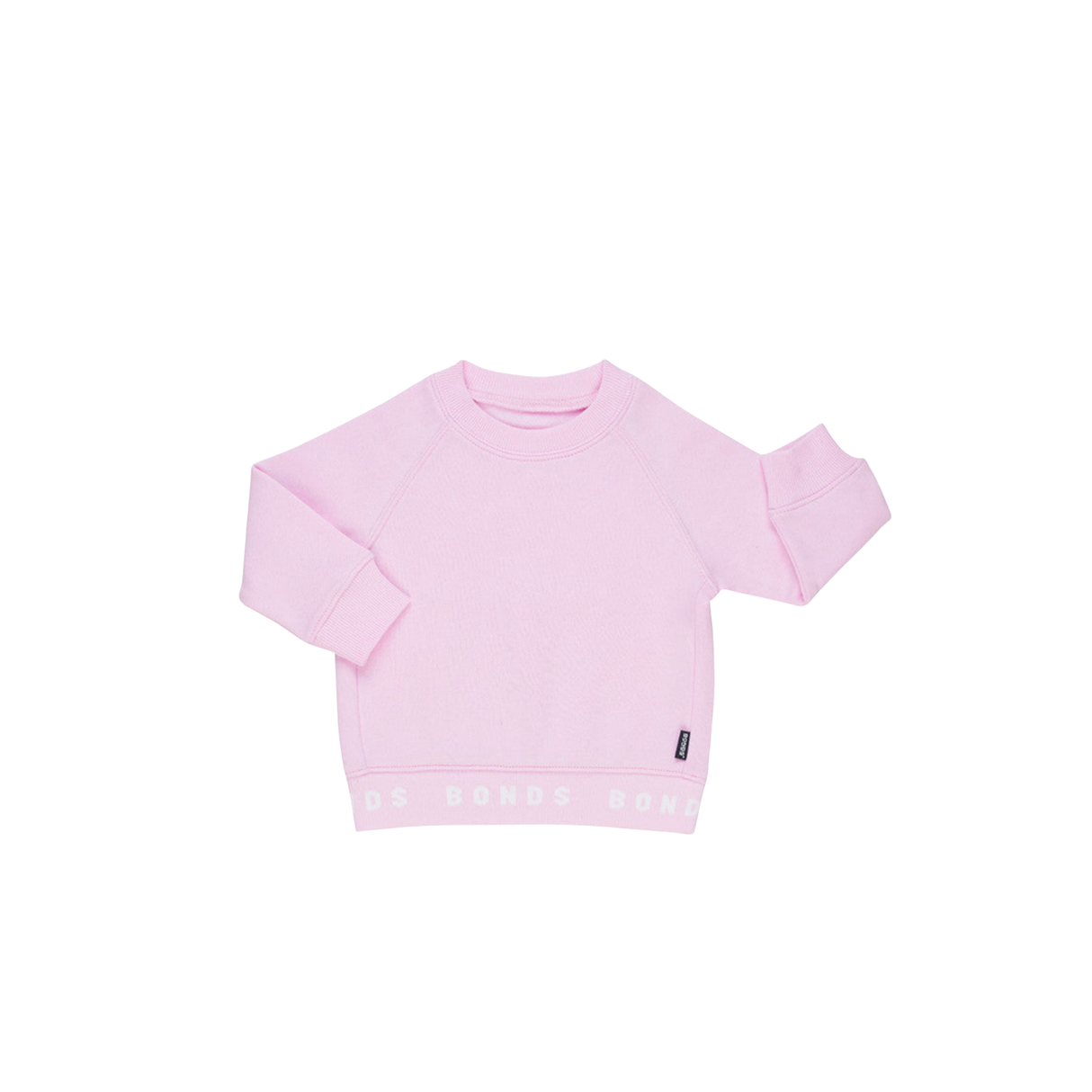 Logo Fleece Pullover Jumper | Pink