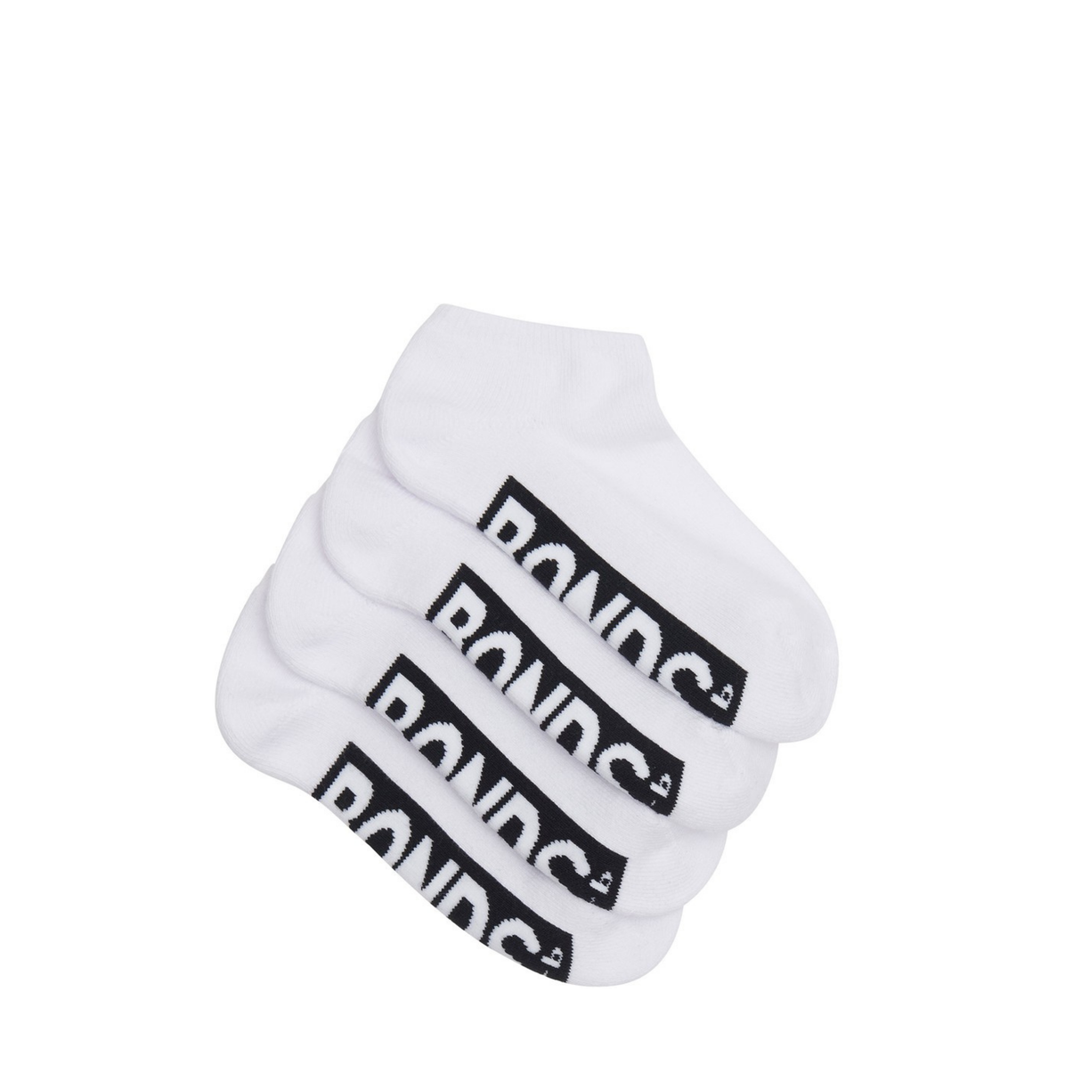 Kids Cushion Low Cut Socks 4 Pack | White