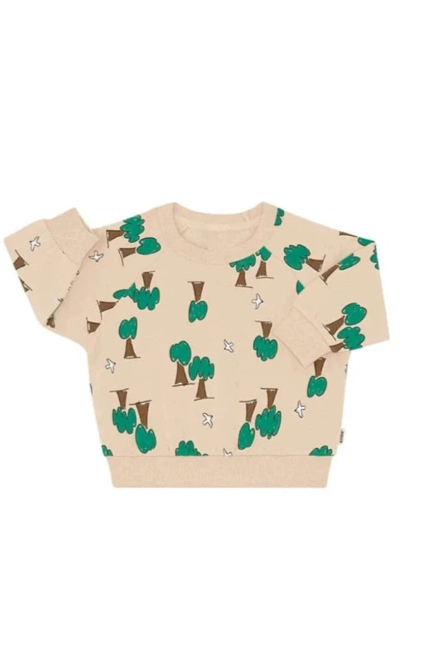 Soft Threads Pullover | Breezy Day Trees
