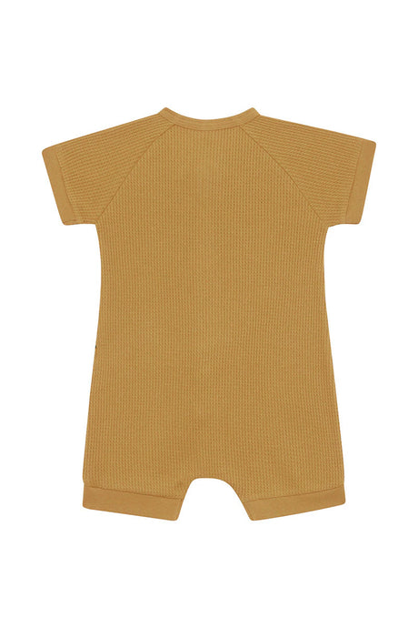Waffle Romper | Sweet Caramel