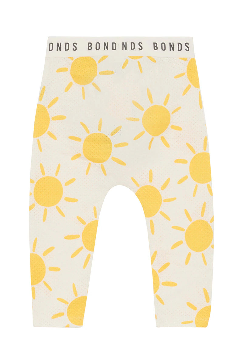 Wondercool Eyelet Legging | Sun-Burst Yellow