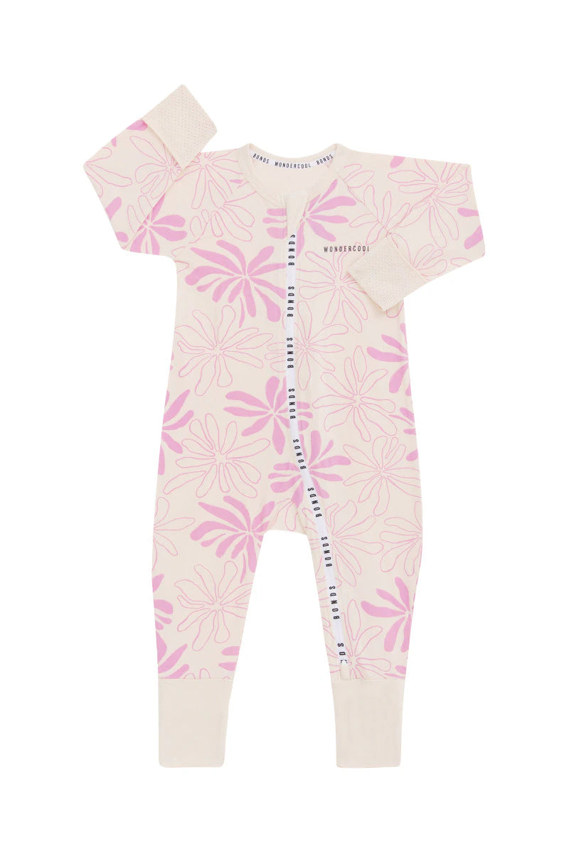 Wondercool Zip Wondersuit | Blooming Dreams Outline