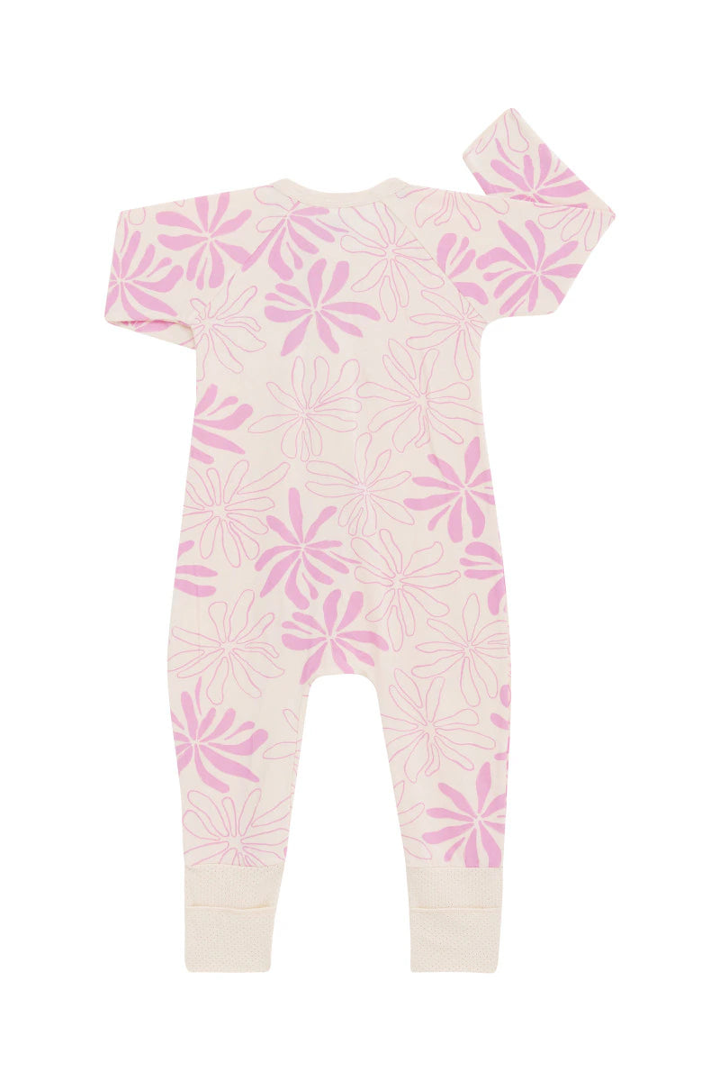 Wondercool Zip Wondersuit | Blooming Dreams Outline