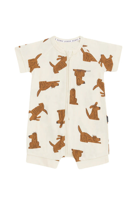Zip Romper | Run Free Ralph Vanilla