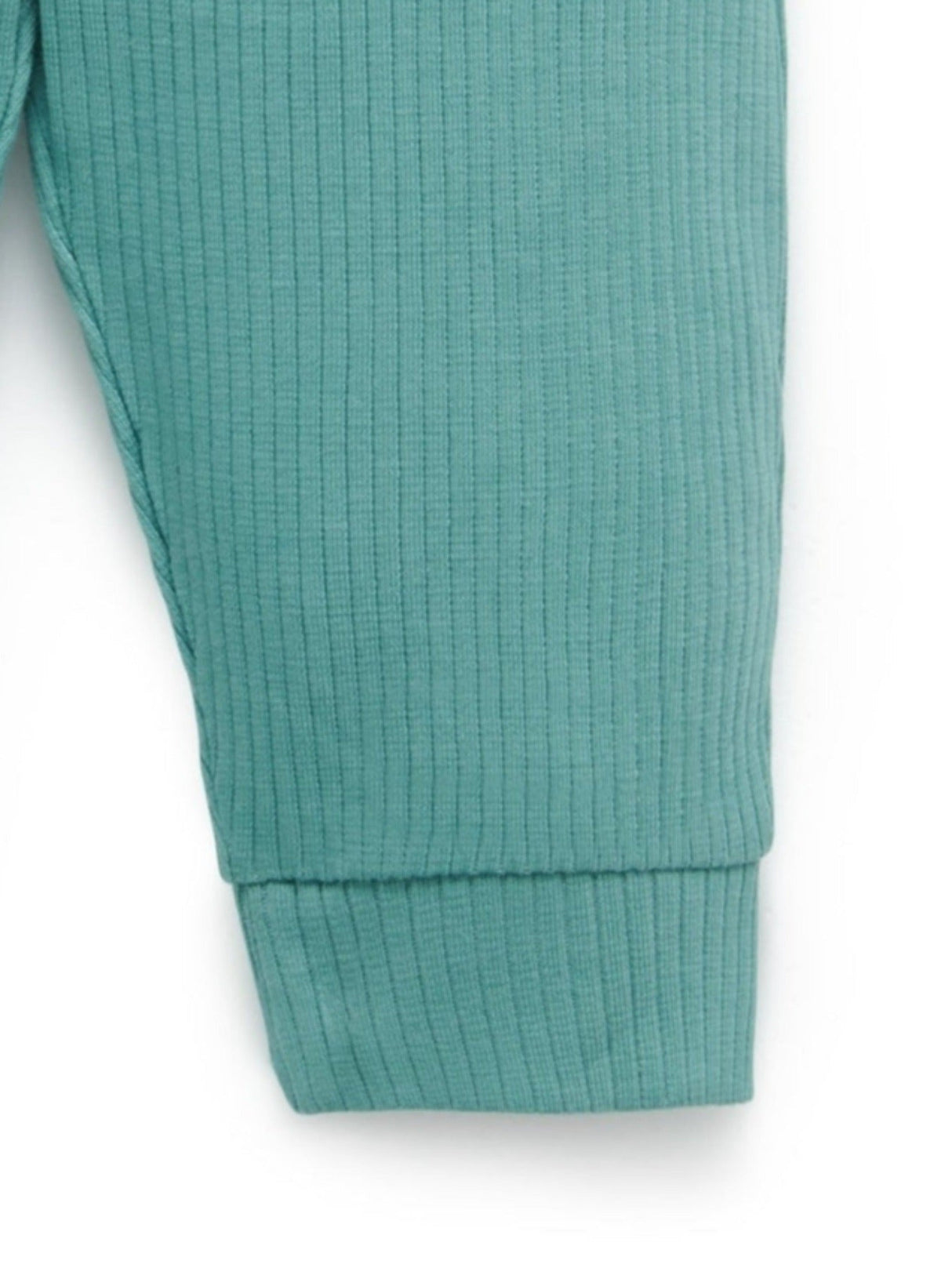 Rib Leggings | Moss Green