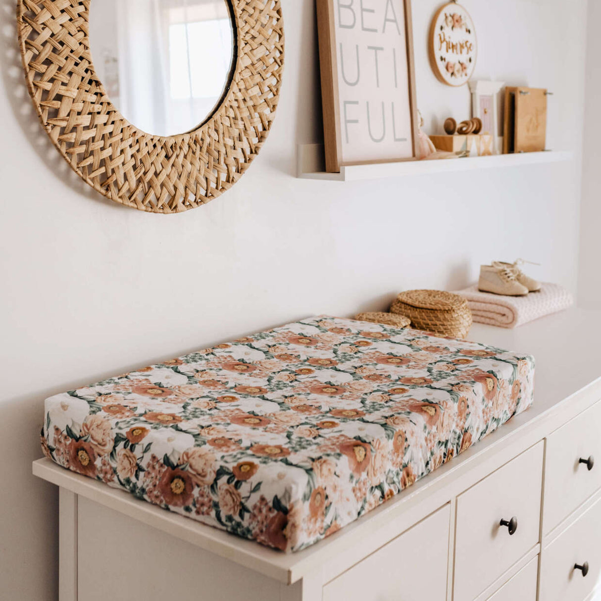 Bassinet Sheet / Change Pad Cover | Florence