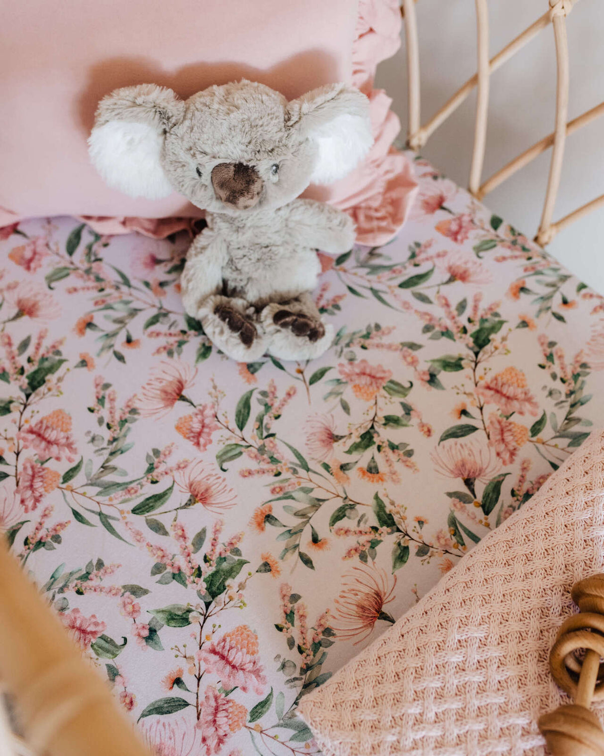 Bassinet Sheet / Change Pad Cover | Wattle