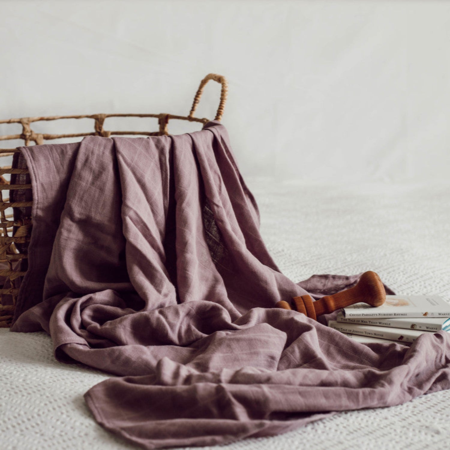 Organic Muslin Wrap | Dusk