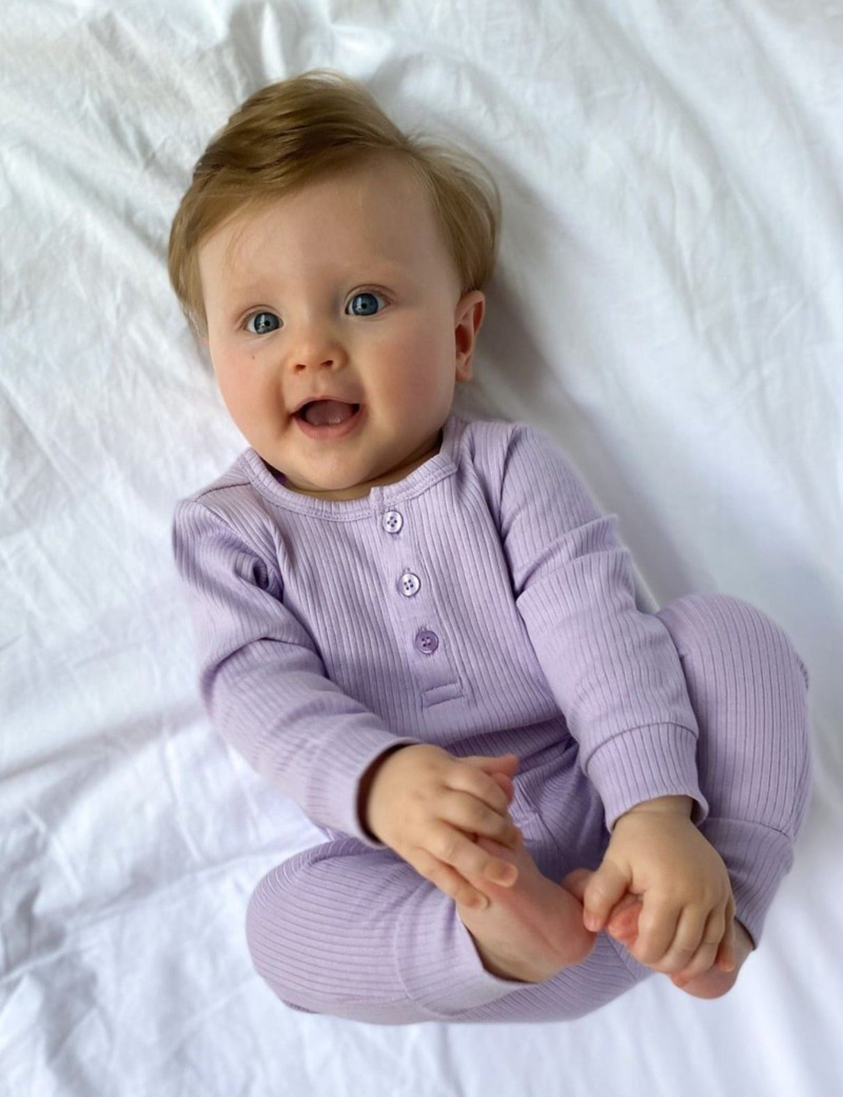 Rib Leggings | Lilac