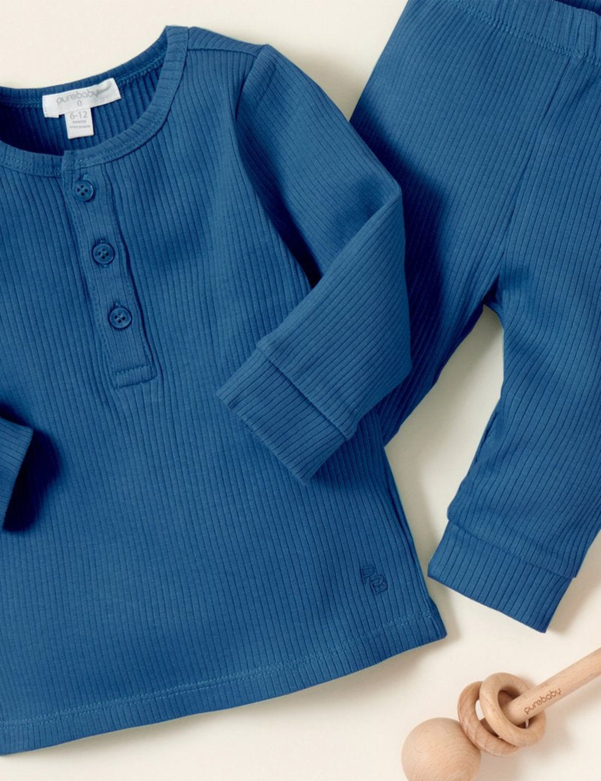 Rib Leggings | Waterfall