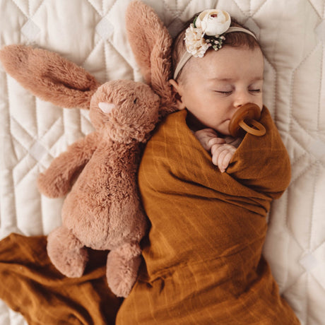 Organic Muslin Wrap | Bronze