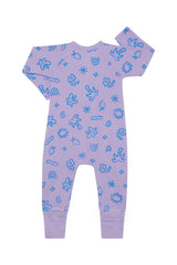 Wondercool Eyelet Zip Wondersuit | Iodine